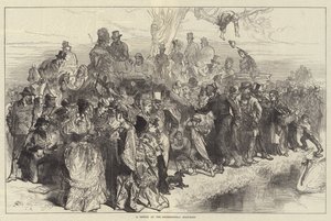 A Sketch at the International Boat-Race